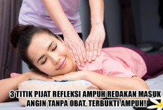 3 Titik Pijat Refleksi Ampuh Redakan Masuk Angin Tanpa Obat, Terbukti Ampuh!