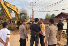 Hanya Butuh Waktu 3 Hari, Brimob Sumut Rampungkan Perbaikan Jembatan Halangan