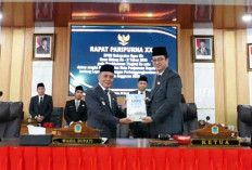 DPRD Ogan Ilir Gelar Dua Rapat Paripurna, Tanggapan Fraksi-Fraksi dan Penyampaian Nota Penjelasan Bupati 