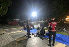Tingkatkan Keamanan di Ogan Ilir, Polisi Patroli Malam Hingga Pagi Hari
