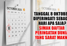 Tanggal 8 Oktober Diperingati Sebagai Hari Apa Saja? Simak Daftar Peringatan Dunia yang Sarat Makna