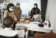 Peduli Kesehatan Lansia, Rutan Baturaja Gelar Pemeriksaan Khusus Warga Binaan