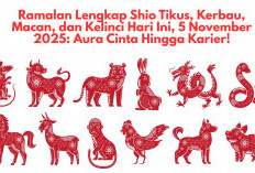Ramalan Lengkap Shio Tikus, Kerbau, Macan, dan Kelinci Hari Ini, 5 November 2025: Aura Cinta Hingga Karier!