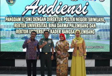 Waduh! 3 Pimpinan Perguruan Tinggi di Palembang Bertemu Langsung Pangdam II Sriwijaya, Ini Dia Tujuannya