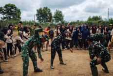 Bukan Sekadar Pembangunan Fisik, Satgas TMMD Banyuasin Bangun Karakter Generasi Muda
