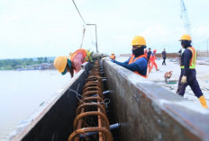 Jembatan Musi V Ditarget Bisa Dilintasi Saat Mudik Lebaran 2026, Begini Progressnya!