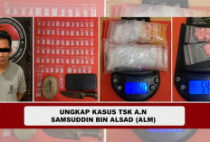 Bandar Narkoba OKU Timur Diringkus Tanpa Perlawanan, Polisi Sita 70 Paket Sabu dan Ekstasi