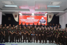 Dukung Optimalisasi Kinerja, Asisten Pengawasan Kejati Sumsel Inspeksi Umum di Kejari PALI
