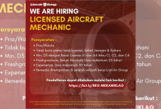 Batam Aero Technic Membuka Lowongan Kerja untuk Licensed Aircraft Mechanic, Gratis!