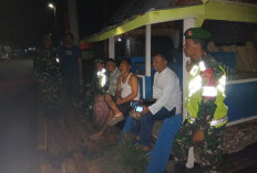 Antisipasi Bencana Alam Sekaligus Kamtibmas, Babinsa Koramil 405-06 Muara Pinang Gercep Lakukan Ini