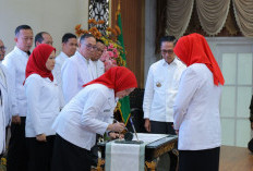 PMI Palembang 2025–2030 Dilantik, Wali Kota Ratu Dewa Minta Proaktif Jaga Kebutuhan Darah