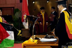 Bentangkan Bendera Palestina Saat Wisuda, Rektor Unpad Nyatakan Wisudawan Tidak Melanggar Aturan