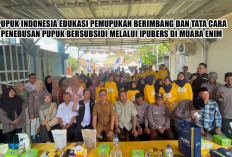 Bye Ribet! Pupuk Indonesia Edukasi Petani Muara Enim Cara Tebus Pupuk Bersubsidi Pakai Aplikasi iPubers