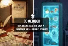 Tanggal 30 Oktober Diperingati Hari Apa Saja? Ternyata Ada Hari Oeang Hingga Momen Unik Malam Kulkas Berhantu