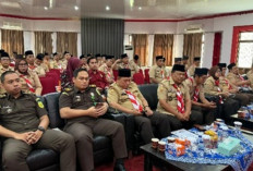 Perwakilan Kejari Banyuasin Ini Hadiri Musyawarah Cabang V Gerakan Pramuka