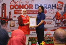 Sambut HUT ke-81 RI, PMI Palembang dan Novotel Gelar Donor Darah Masal
