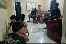 Giring 6 Remaja yang Diduga Menghisap Lem Aibon ke Polsek Tanjung Batu, Polisi Kasih Paham Ini