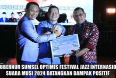 Pj Gubernur Sumsel Optimis Festival Jazz Internasional Suara Musi 2024 Datangkan Dampak Positif