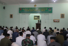 Prajurit Kodim Lampung Timur Padati Masjid Al-Barokah, Ternyata Untuk Melakukan Hal Ini