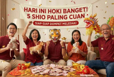 Hari Ini Hoki Banget! 5 Shio Paling Cuan, Bisa Mengubah Nasibmu Dalam Hitungan Jam, Siap-siap Dompet Meledak