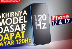Model Standar iPhone 17 Dapat Layar 120Hz, Makin Mewah dengan Tampilannya Lebih Halus