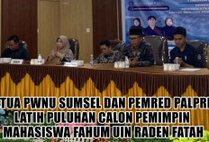   Latih Puluhan Calon Pemimpin Mahasiswa UIN Raden Fatah, Ketua PWNU Sumsel Tanamkan Leadership Nabi Muhammad 