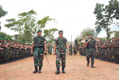 Pastikan Kelayakan Fasilitas, Pangdam II Sriwijaya Kunker ke Yonif TP Ksatria Betuah