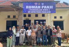 Polres Pagaralam Lakukan Pembinaan Lalu Lintas di Rumah Panji