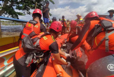 Kurang Dari 24 Jam, Tim SAR Gabungan Temukan Korban Hilang Kecelakaan Perahu Ketek di Rantau Bayur