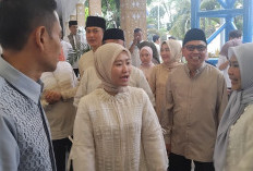 Penuh Kehangatan, Wabup Lahat Sambut Tamu dari Berbagai Kalangan di Hari Nan Fitri 
