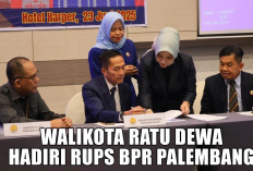 Hadiri RUPS BPR Palembang, Walikota Ratu Dewa Ingatkan 3 Hal Penting