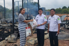 Gercep! Pemkab Musi Banyuasin Berikan bantuan Korban Kebakaran di Mangun Jaya