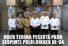 Harapan Besar Disampaikan Gubernur Herman Deru kepada 9 Peserta PKDN Sespimti Polri Dikreg Ke-34