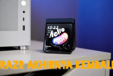Akhirnya Balik ke Indonesia! Moto Razr 60, Review HP Lipat Legendaris Pesaing Galaxy Flip