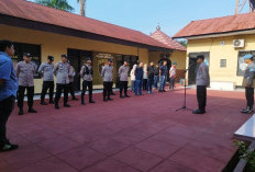 Gelar Apel Pagi, Polsek Indralaya Tekankan 6 Poin Penting Ini!