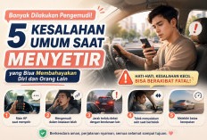 Banyak Dilakukan Pengemudi! Ini 5 Kesalahan Umum Saat Menyetir yang Bisa Membahayakan Diri dan Orang Lain