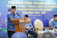 TEGAS! Pesan Sekda Muba Kepada Pengurus KORPRI Unit Perangkat Daerah 2024-2029