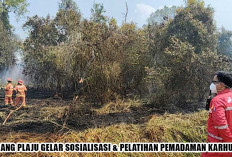 Kemarau Makin Membara! Kilang Plaju Gandeng BPBD Latih Warga Hadapi Ancaman Karhutla