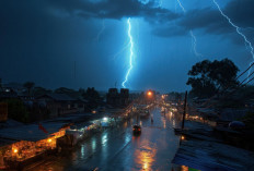 Palembang Diprediksi Hujan Petir Malam Hari, Prakiraan Cuaca di Sumsel Jumat 21 November 2025