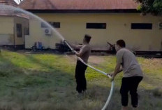 Antisipasi Musim Kemarau, Polsek Indralaya Lakukan Pengecekan Alat Ini