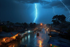 HATI-HATI! 5 Daerah di Sumsel Hujan Petir, Prakiraan Cuaca Rabu 22 Oktober 2025