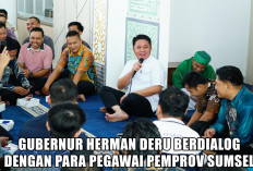 Ini Respon Mengejutkan Para Pegawai Pemprov Sumsel Ketika Gubernur Herman Deru Salat Jumat di Masjid Kantor