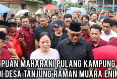 Puan Maharani Pulang Kampung di Tanjung Raman, Pj Bupati Muara Enim Berharap Perhatian Khusus