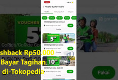 Promo Terbaru GoJek Dapatkan Cashback Rp50.000 Bayar Tagihan di Tokopedia, Buruan Takut Kehabisan