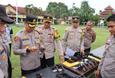 Polres Ogan Ilir Tarik Puluhan Senpi Anggota, Ada Apa Ya?