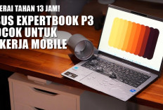 Baterai Tahan 13 Jam! ASUS ExpertBook P3 Cocok untuk Pekerja Mobile