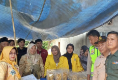 Babinsa Koramil 405-11/Tanjung Sakti Saksikan Seni Daerah Mahasiswa KKN Tematik 99 Unsri