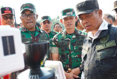 Apel dan Simulasi Kesiapsiagaan Karhutla Tahun 2025, Begini Komitmen Pangdam II Sriwijaya