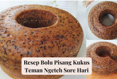 ANTI Gagal! Resep Bolu Pisang Kukus Cocok Buat Temen Ngeteh Sore Hari