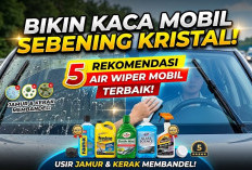 Bikin Kaca Mobil Sebening Kristal! Ini 5 Air Wiper Mobil Terbaik yang Ampuh Usir Jamur dan Kerak Membandel